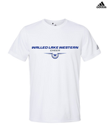 Walled Lake Western HS Cheer Design - Mens Adidas Performance Shirt