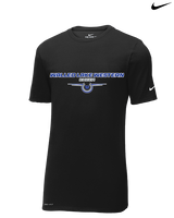 Walled Lake Western HS Cheer Design - Mens Nike Cotton Poly Tee