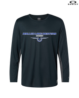 Walled Lake Western HS Cheer Design - Mens Oakley Longsleeve