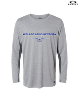 Walled Lake Western HS Cheer Design - Mens Oakley Longsleeve