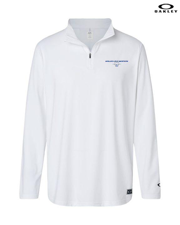 Walled Lake Western HS Cheer Design - Mens Oakley Quarter Zip