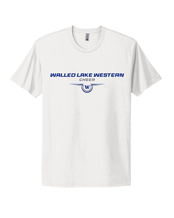 Walled Lake Western HS Cheer Design - Mens Select Cotton T-Shirt