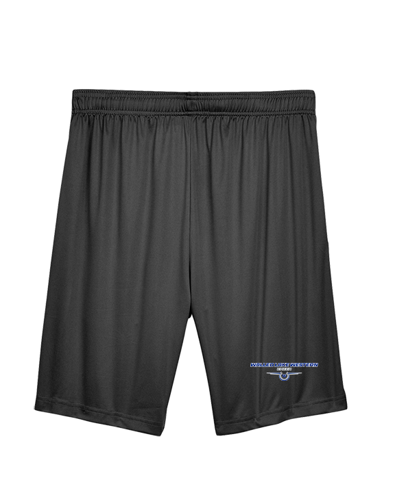Walled Lake Western HS Cheer Design - Mens Training Shorts with Pockets