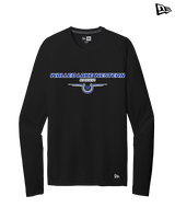 Walled Lake Western HS Cheer Design - New Era Performance Long Sleeve