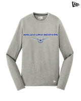 Walled Lake Western HS Cheer Design - New Era Performance Long Sleeve