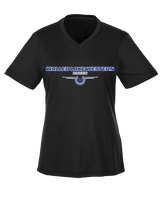 Walled Lake Western HS Cheer Design - Womens Performance Shirt
