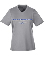Walled Lake Western HS Cheer Design - Womens Performance Shirt