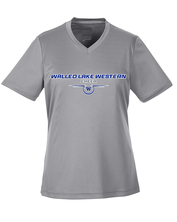 Walled Lake Western HS Cheer Design - Womens Performance Shirt