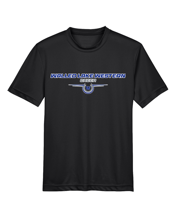Walled Lake Western HS Cheer Design - Youth Performance Shirt