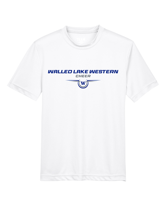 Walled Lake Western HS Cheer Design - Youth Performance Shirt