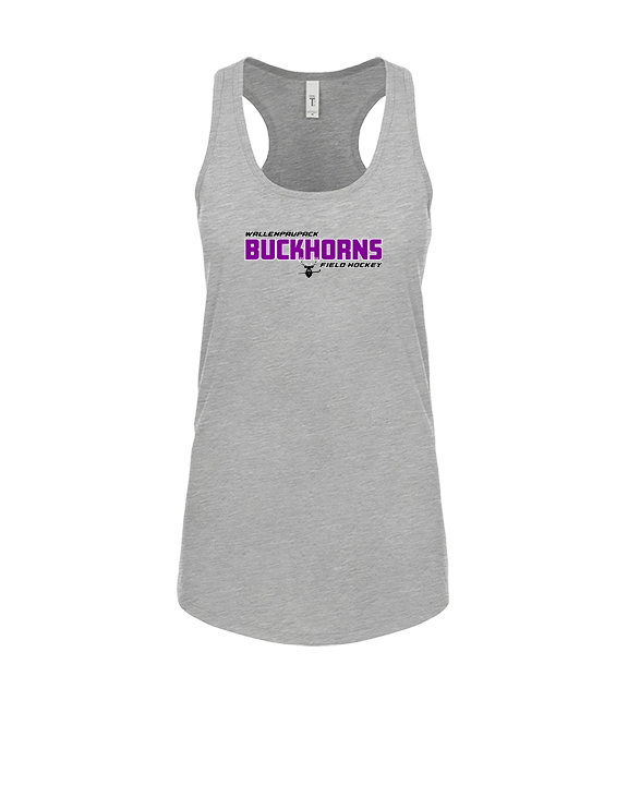Wallenpaupack HS Field Hockey Bold - Womens Tank Top
