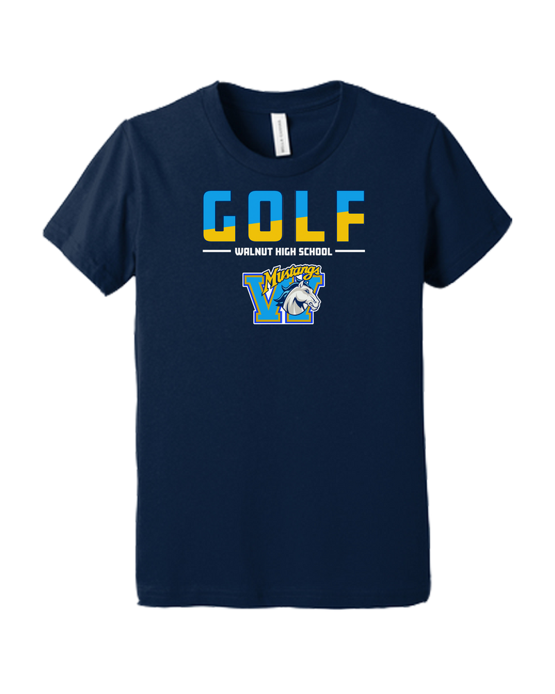 Walnut HS Golf Cut - Youth T-Shirt