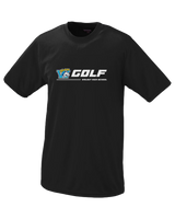 Walnut HS Golf Lines - Performance T-Shirt