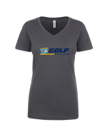 Walnut HS Golf Lines - Women’s V-Neck