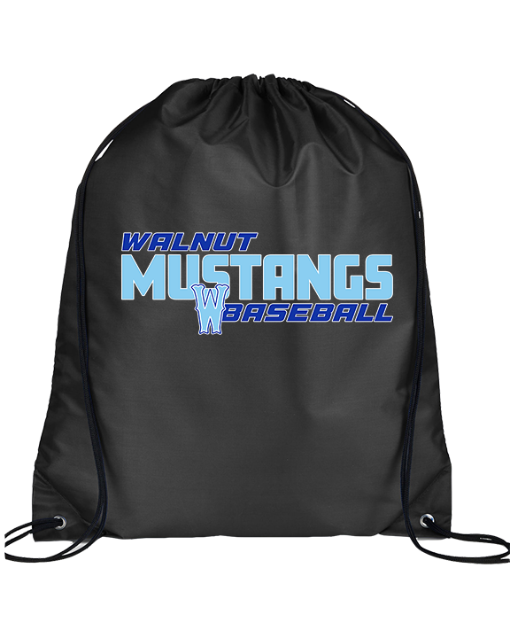 Walnut HS Baseball Bold - Drawstring Bag