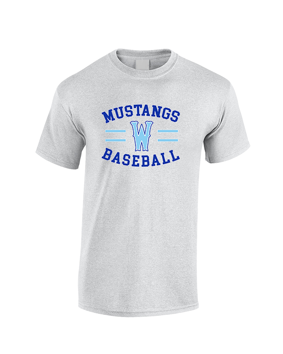 Walnut HS Baseball Curve - Cotton T-Shirt