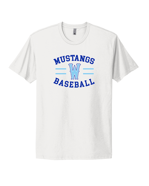 Walnut HS Baseball Curve - Mens Select Cotton T-Shirt