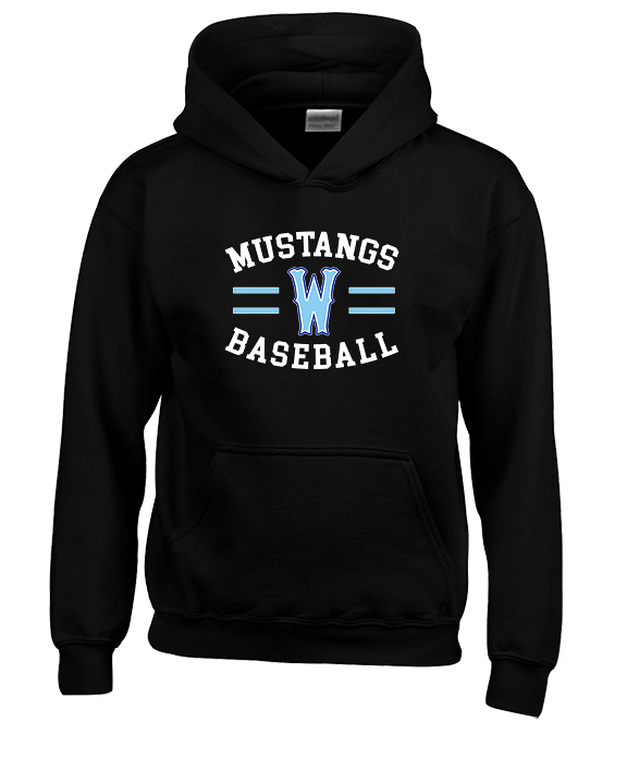 Walnut HS Baseball Curve - Unisex Hoodie