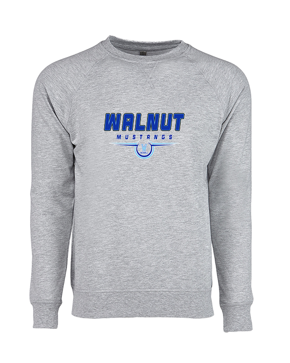 Walnut HS Baseball Design - Crewneck Sweatshirt