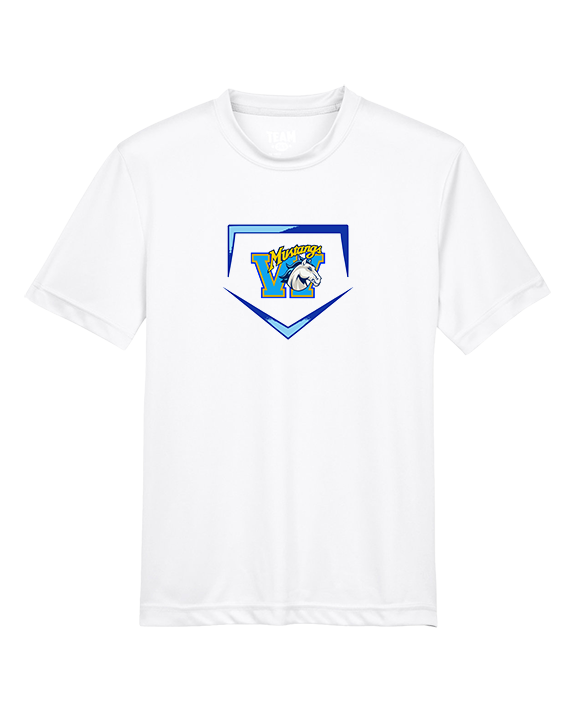 Walnut HS Baseball Plate - Youth Performance Shirt