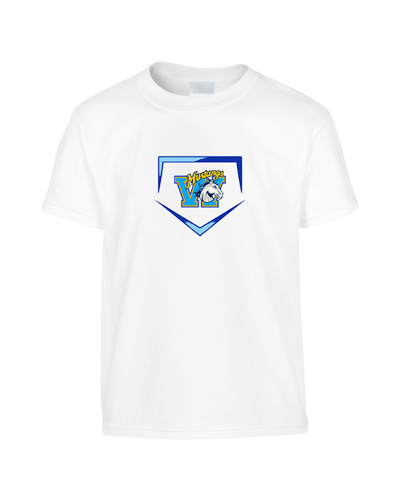 Walnut HS Baseball Plate - Youth Shirt