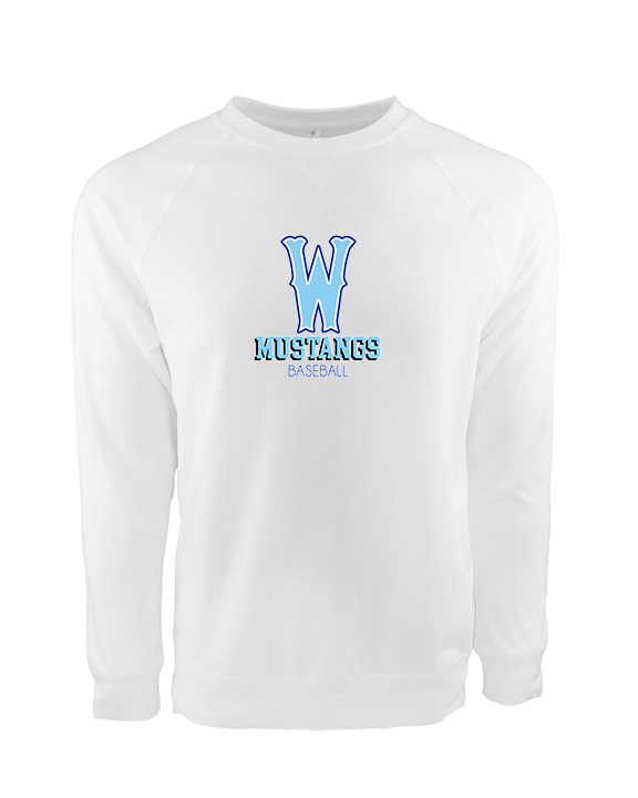 Walnut HS Baseball Shadow - Crewneck Sweatshirt