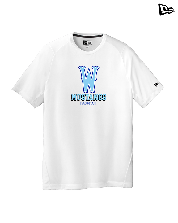 Walnut HS Baseball Shadow - New Era Performance Shirt