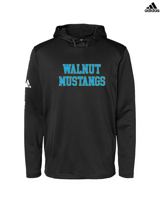 Walnut HS Baseball Text - Mens Adidas Hoodie