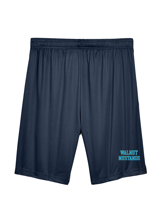 Walnut HS Baseball Text - Mens Training Shorts with Pockets