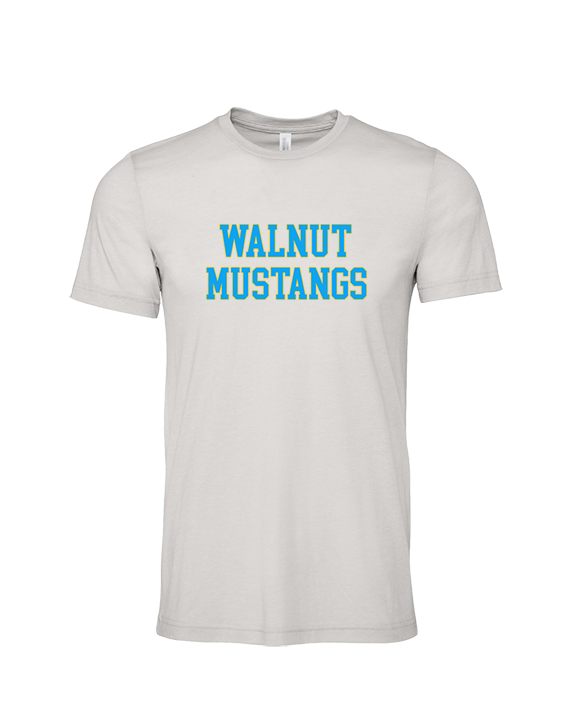 Walnut HS Baseball Text - Tri-Blend Shirt