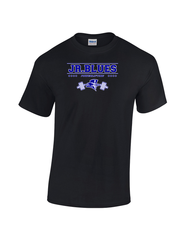 Washburn Rural HS Powerlifting Border - Cotton T-Shirt
