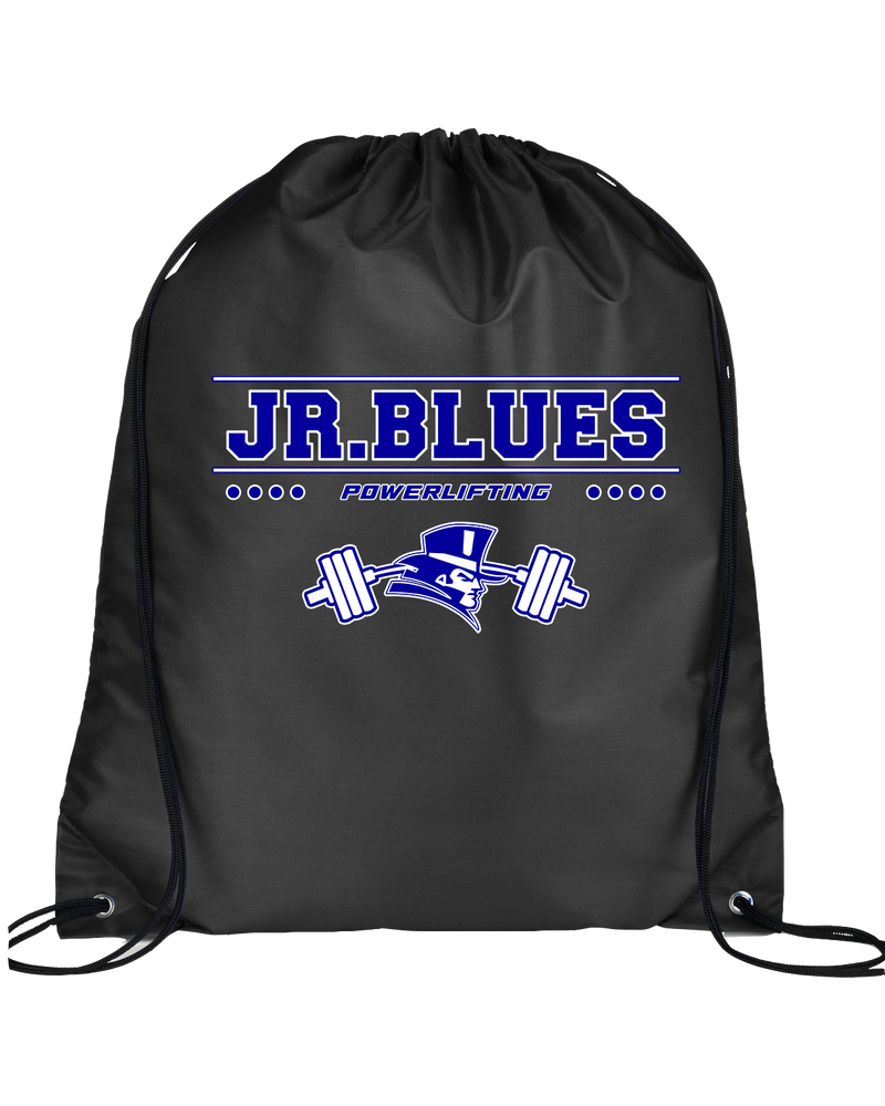 Washburn Rural HS Powerlifting Border - Drawstring Bag