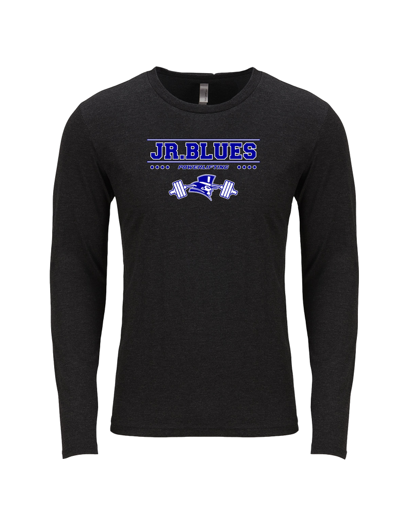 Washburn Rural HS Powerlifting Border - Tri Blend Long Sleeve