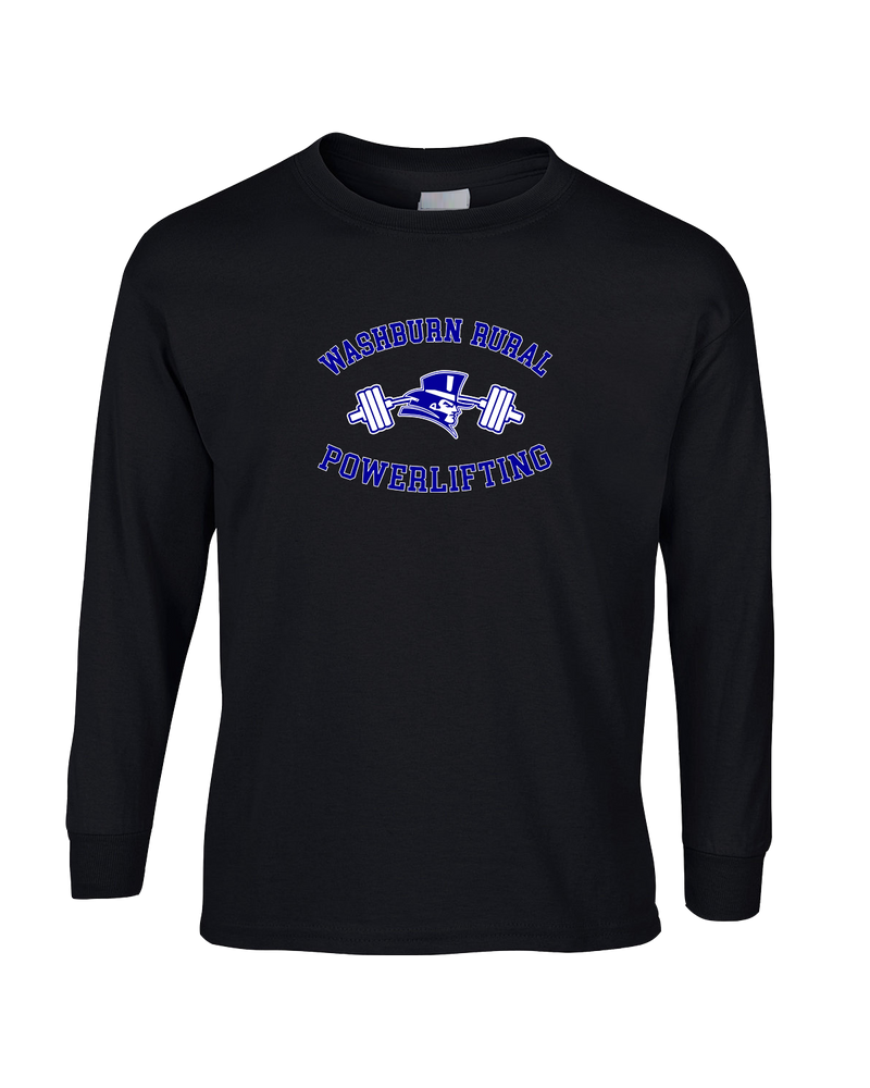 Washburn Rural HS Powerlifting Curve - Mens Basic Cotton Long Sleeve