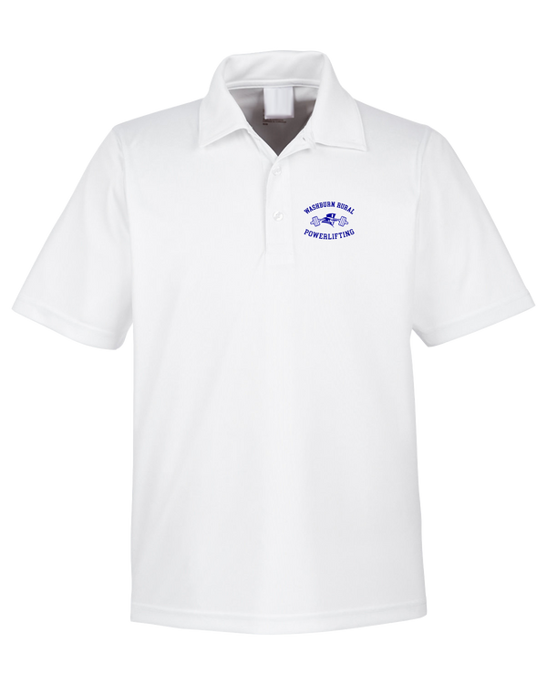 Washburn Rural HS Powerlifting Curve - Men's Polo