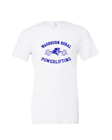 Washburn Rural HS Powerlifting Curve - Mens Tri Blend Shirt
