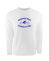 Washburn Rural HS Powerlifting Curve - Crewneck Sweatshirt