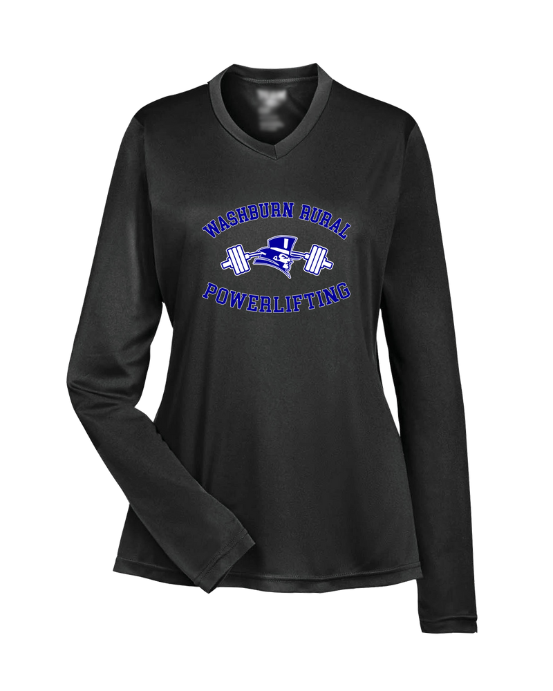 Washburn Rural HS Powerlifting Curve - Womens Performance Long Sleeve