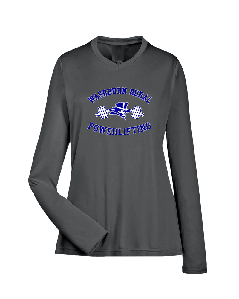Washburn Rural HS Powerlifting Curve - Womens Performance Long Sleeve