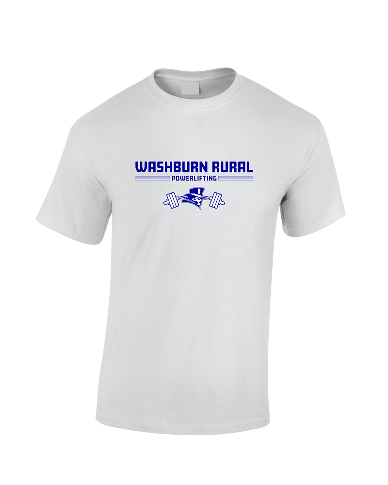 Washburn Rural HS Powerlifting Keen - Cotton T-Shirt