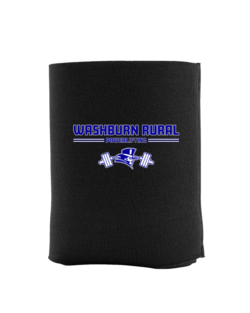 Washburn Rural HS Powerlifting Keen - Koozie