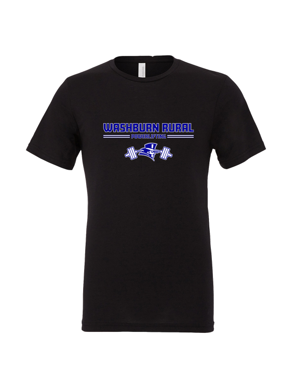 Washburn Rural HS Powerlifting Keen - Mens Tri Blend Shirt