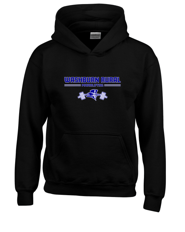 Washburn Rural HS Powerlifting Keen - Cotton Hoodie