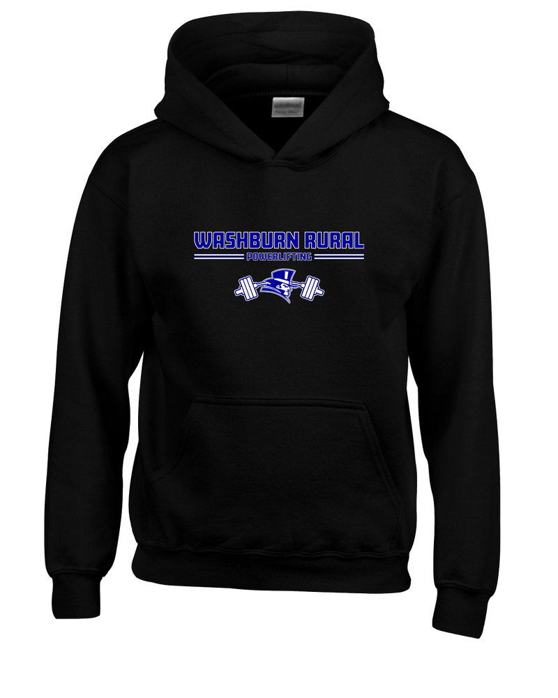 Washburn Rural HS Powerlifting Keen - Cotton Hoodie
