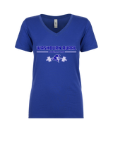 Washburn Rural HS Powerlifting Keen - Womens V-Neck