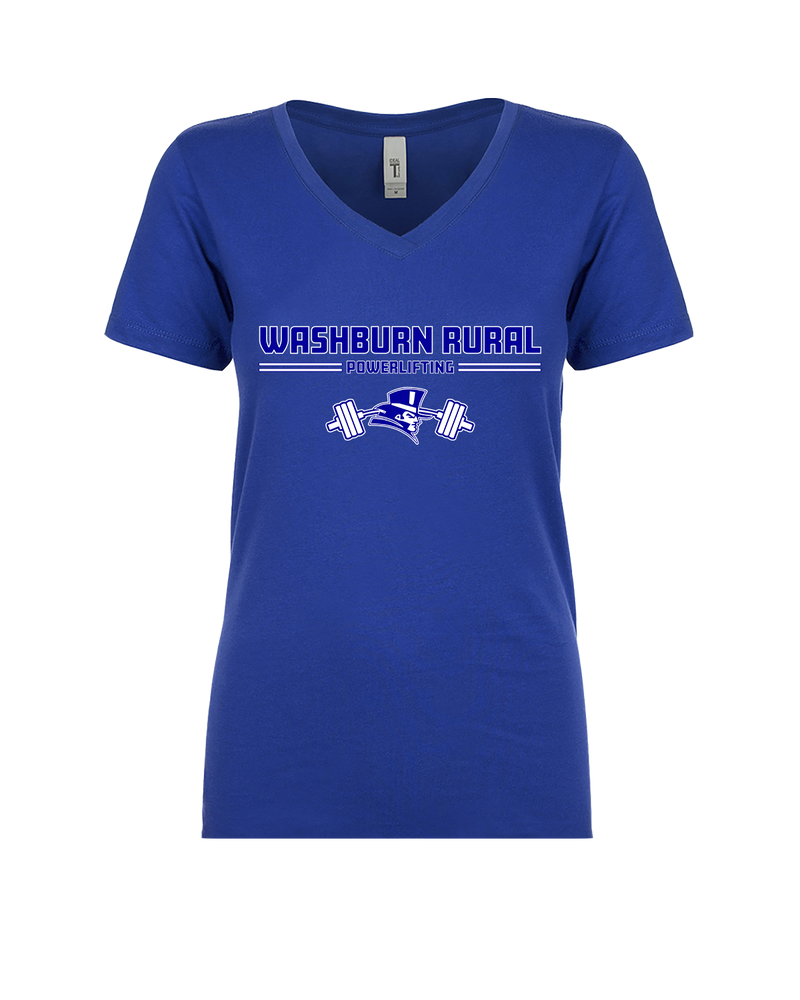 Washburn Rural HS Powerlifting Keen - Womens V-Neck