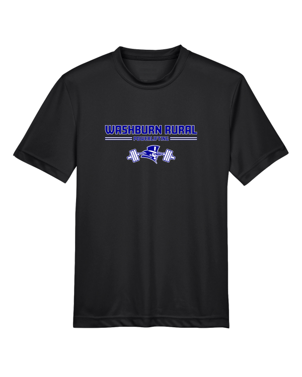 Washburn Rural HS Powerlifting Keen - Youth Performance T-Shirt