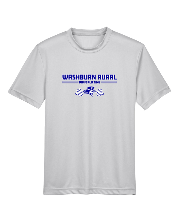 Washburn Rural HS Powerlifting Keen - Youth Performance T-Shirt