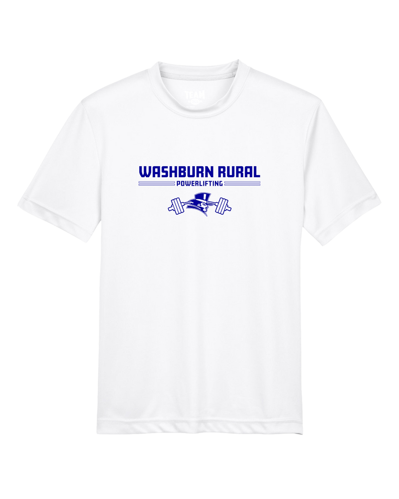 Washburn Rural HS Powerlifting Keen - Youth Performance T-Shirt