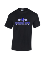 Washburn Rural HS Powerlifting Stacked - Cotton T-Shirt